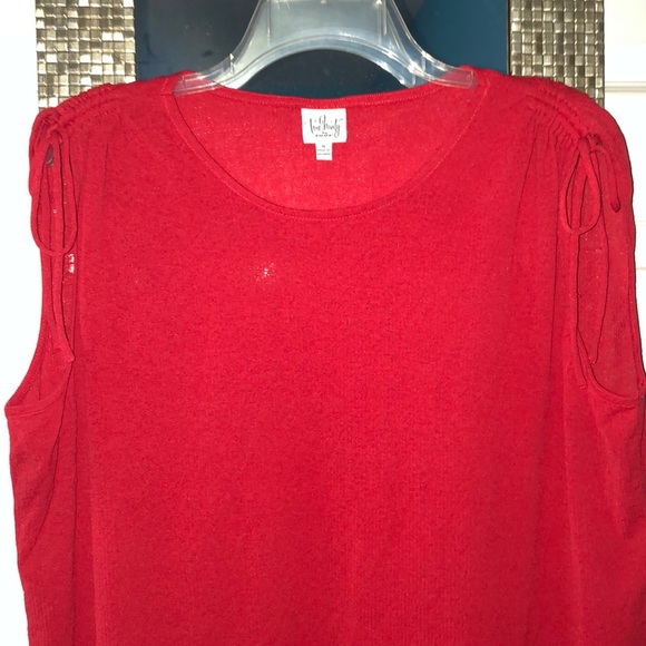 True Beauty be Emme Red Tank, Plus Size 0 - Picture 5 of 7